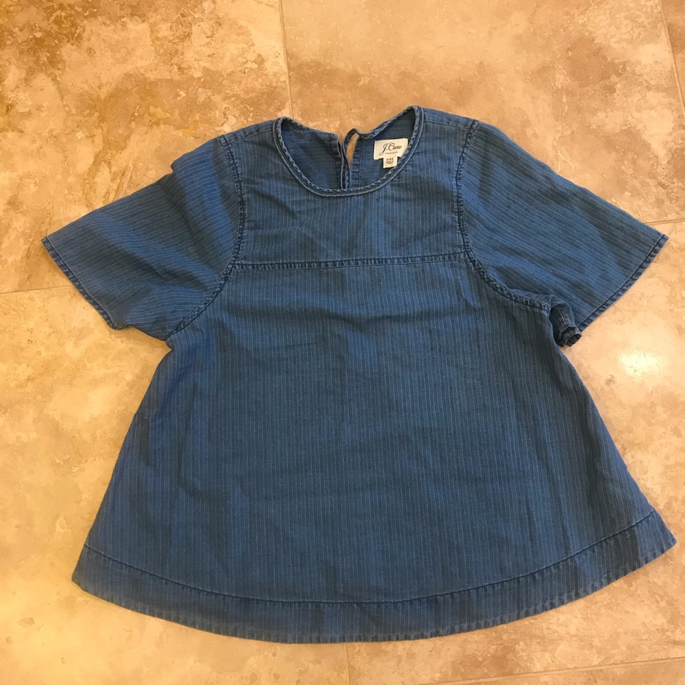 Jcrew chambray top